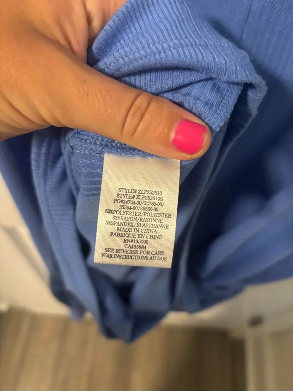 NWT Z SUPPLY Costa Azul Jumpsuit Bay Blue Size Medium